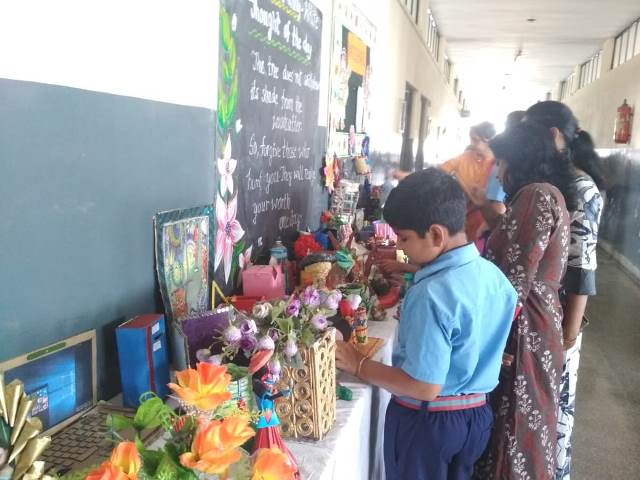 An expo of art and craft work held in BVM